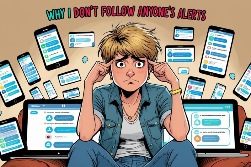 Why I Don’t Follow Anyone’s Alerts — And You Shouldn’t Either