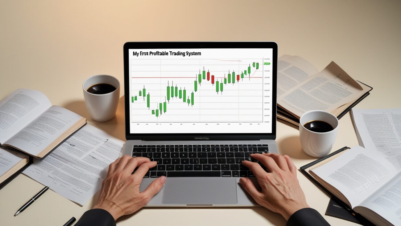 How I Built My First Profitable Trading System Without Courses