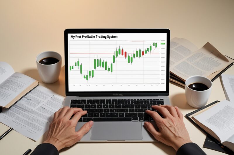 How I Built My First Profitable Trading System Without Courses