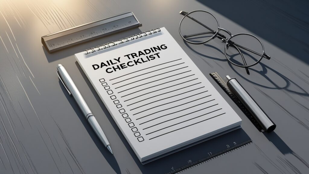 The Daily Trading Checklist That Keeps Me Disciplined
