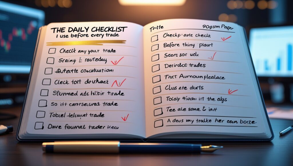 The Daily Checklist I Use Before Every Trade
