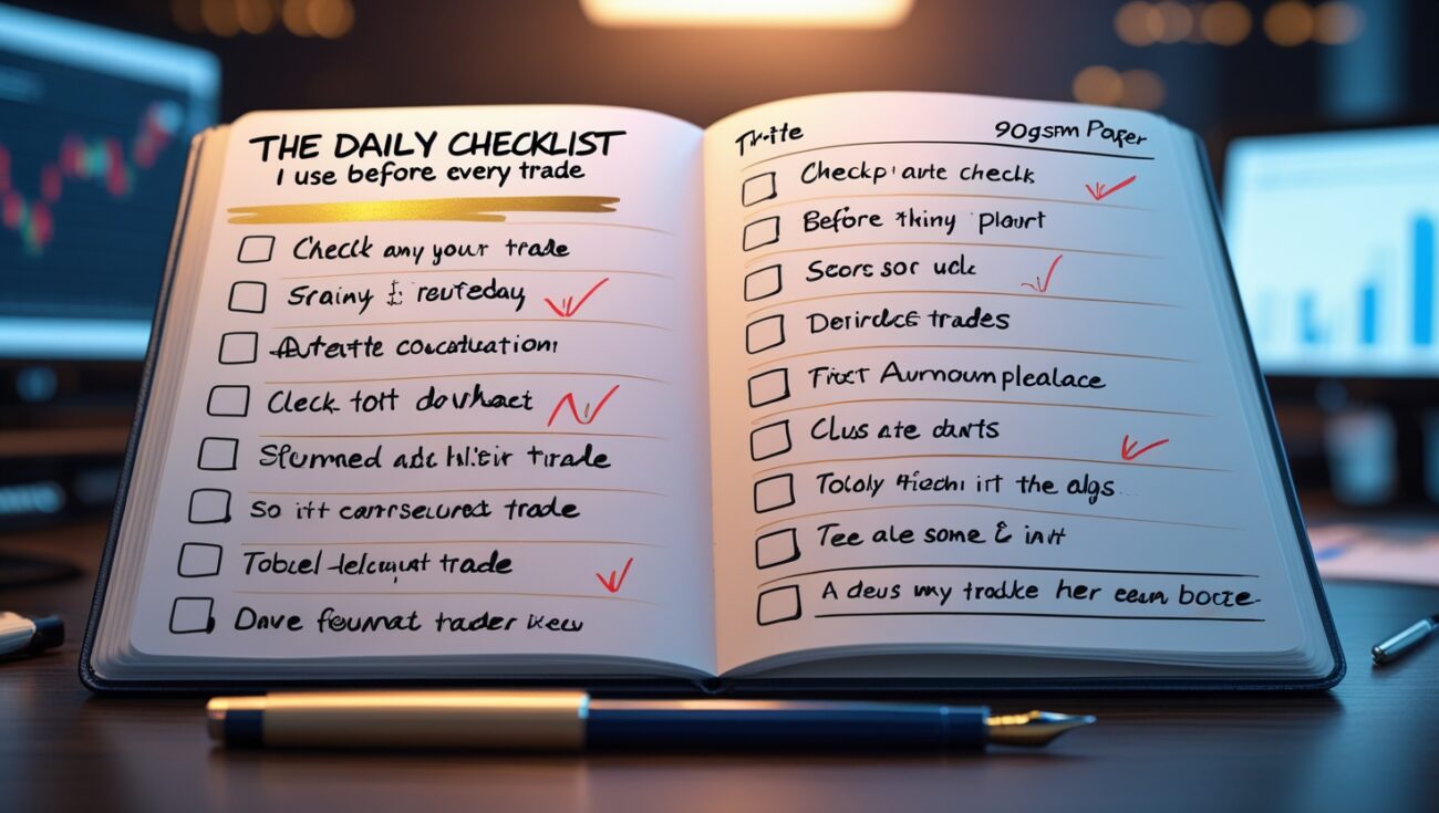The Daily Checklist I Use Before Every Trade