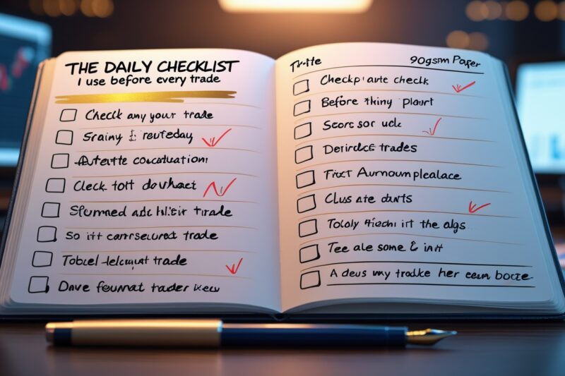 The Daily Checklist I Use Before Every Trade
