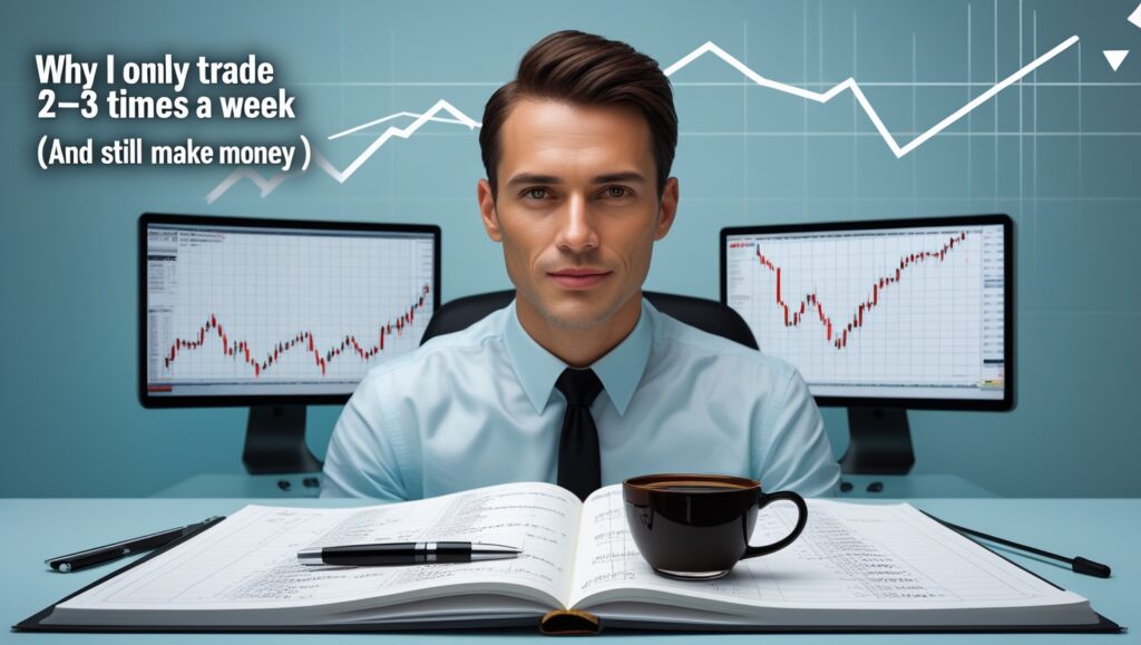 Why I Only Trade 2–3 Times a Week (And Still Make Money)