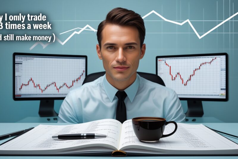 Why I Only Trade 2–3 Times a Week (And Still Make Money)
