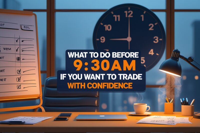 What to Do Before 9:30AM If You Want to Trade With Confidence