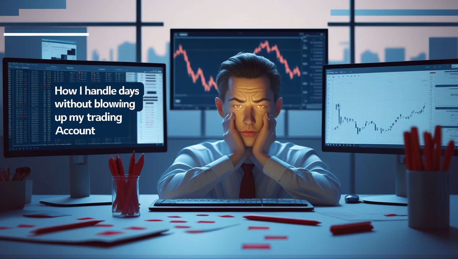 How I Handle Red Days Without Blowing Up My Account