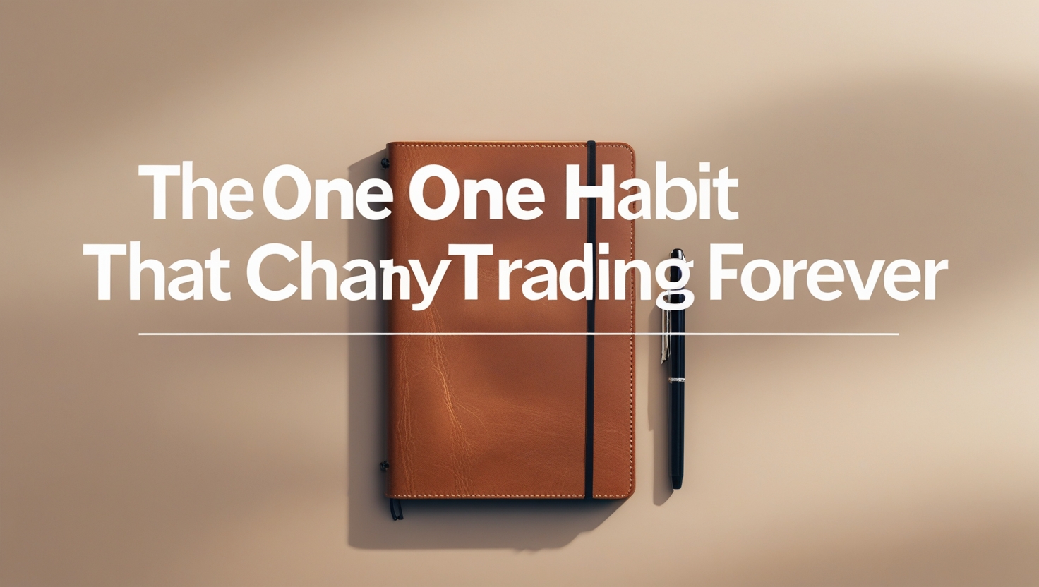 The One Habit That Changed My Trading Forever