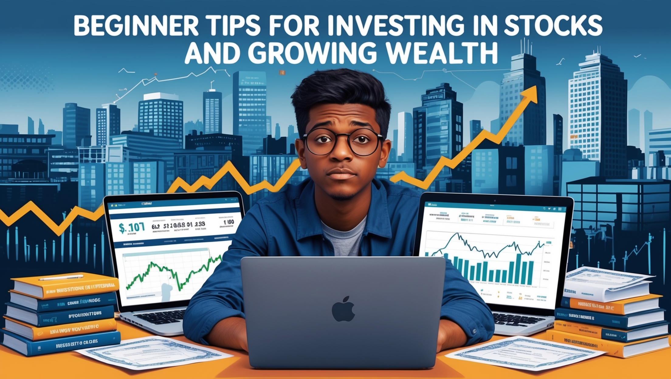 Beginner Tips for Investing in Stocks and Growing Wealth