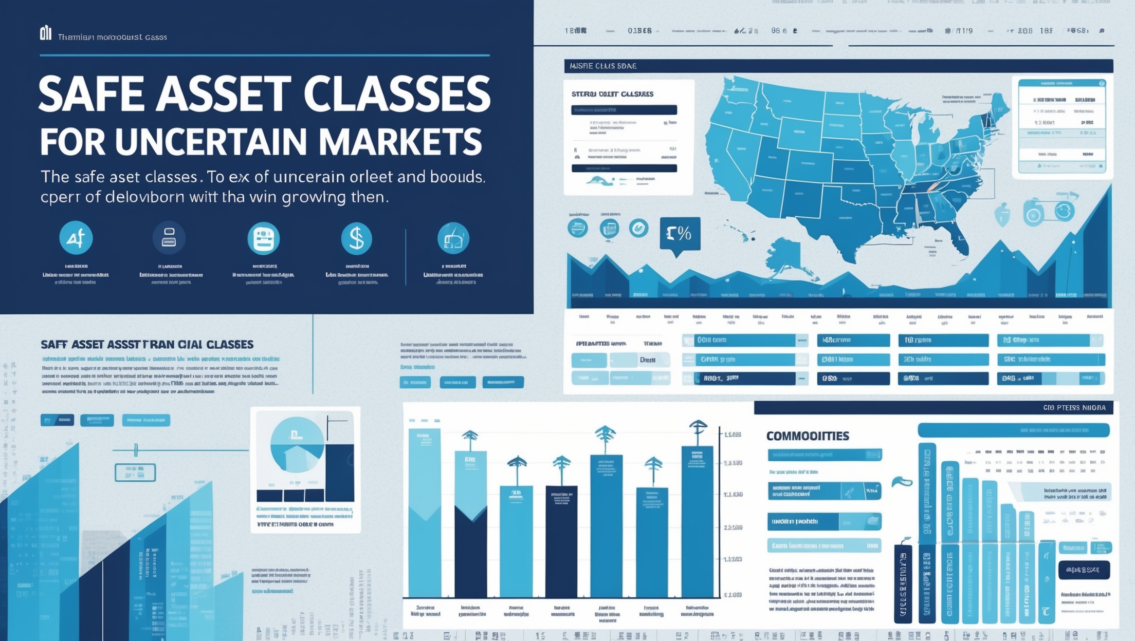 Safe Asset Classes for Uncertain Markets