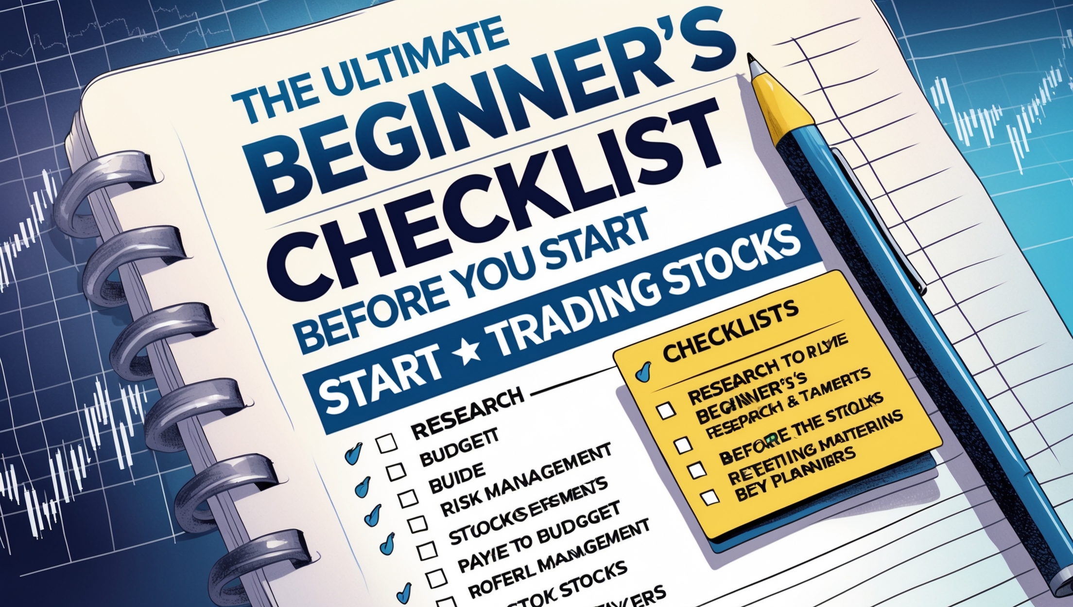 The Ultimate Beginner’s Checklist Before You Start Trading Stocks